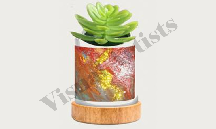 Scarlet Drift Planter