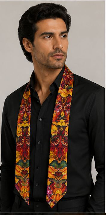 Sunflower - 7 x 140 cm ( Banarasi Silk)